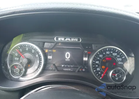 2020 Ram 1500 Laramie 4X2 5'7 Box из США, поврежденный, VIN 1C6RREJT2LN317845